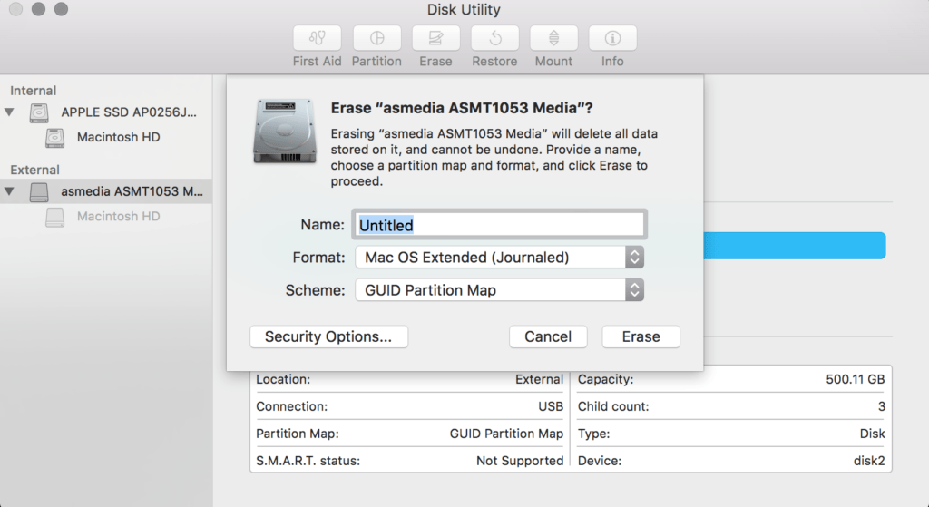 external hard drive for mac reformat for windows